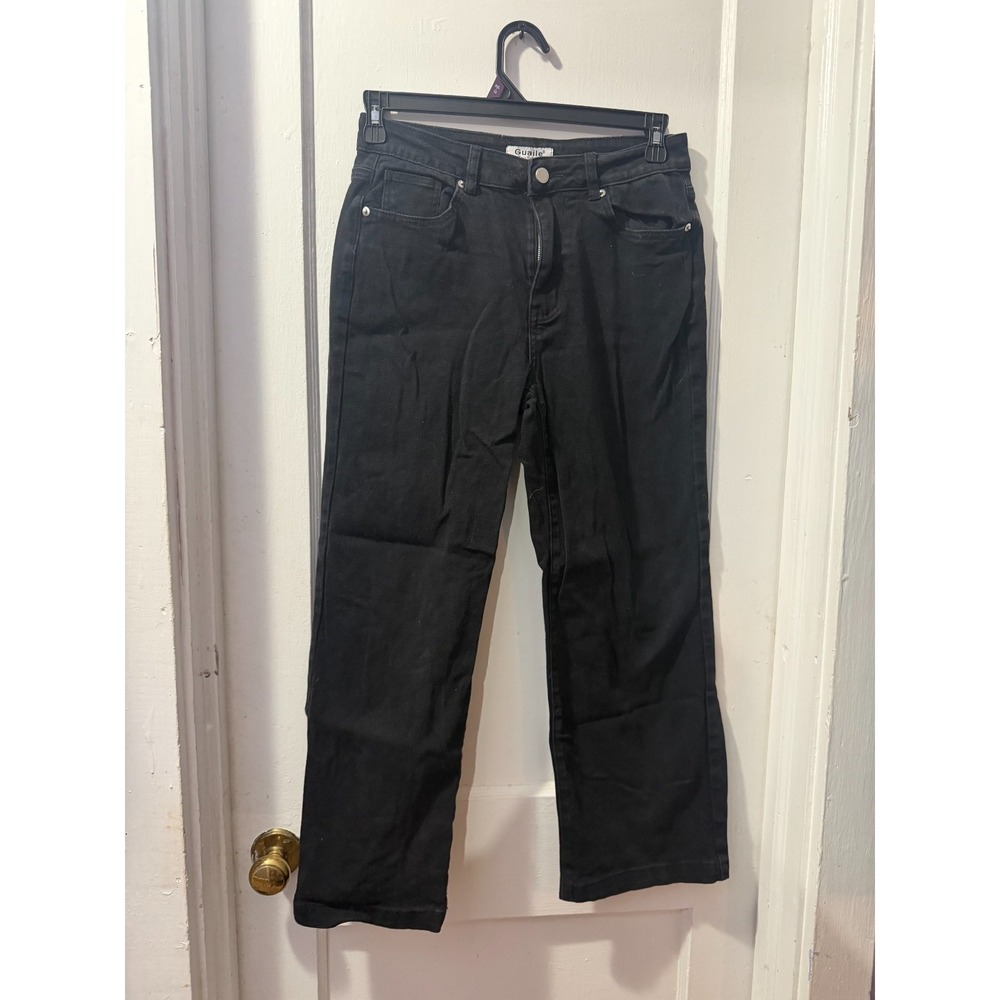Guaile Denim Collection Black Jeans in 10 (Cotton/Polyester/Viscose/Spandex Blen